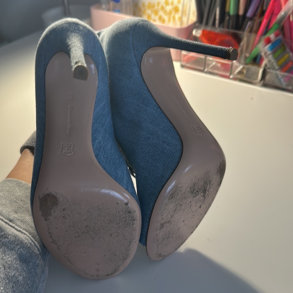 Denim Booties - image 3